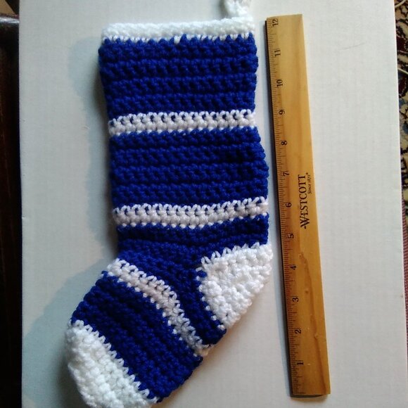 Hand Crocheted Christmas Stocking - Picture 5 of 7